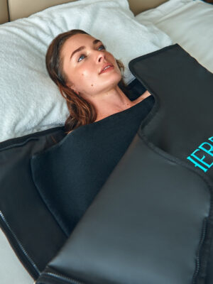 HigherDOSE®-vartalon saunapyyhe – tuotekuva