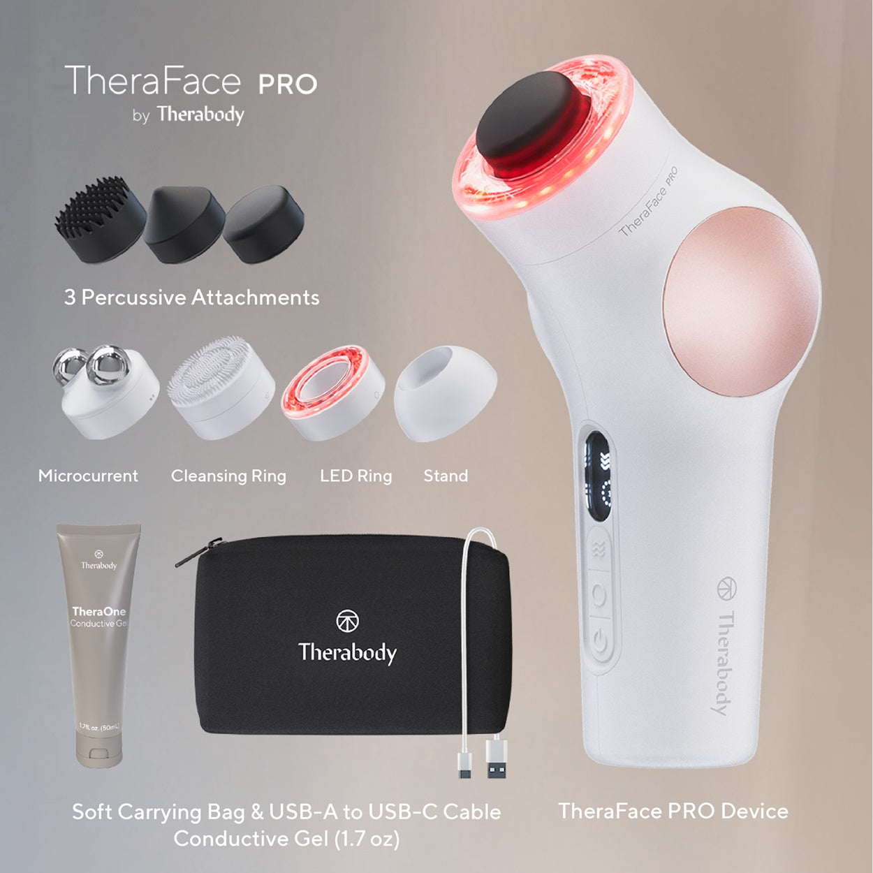 Theraface Pro -mikrovirta- ja infrapuna 8-in-1 -laite 11 Theraface Pro -mikrovirta- ja infrapuna 8-in-1 -laite