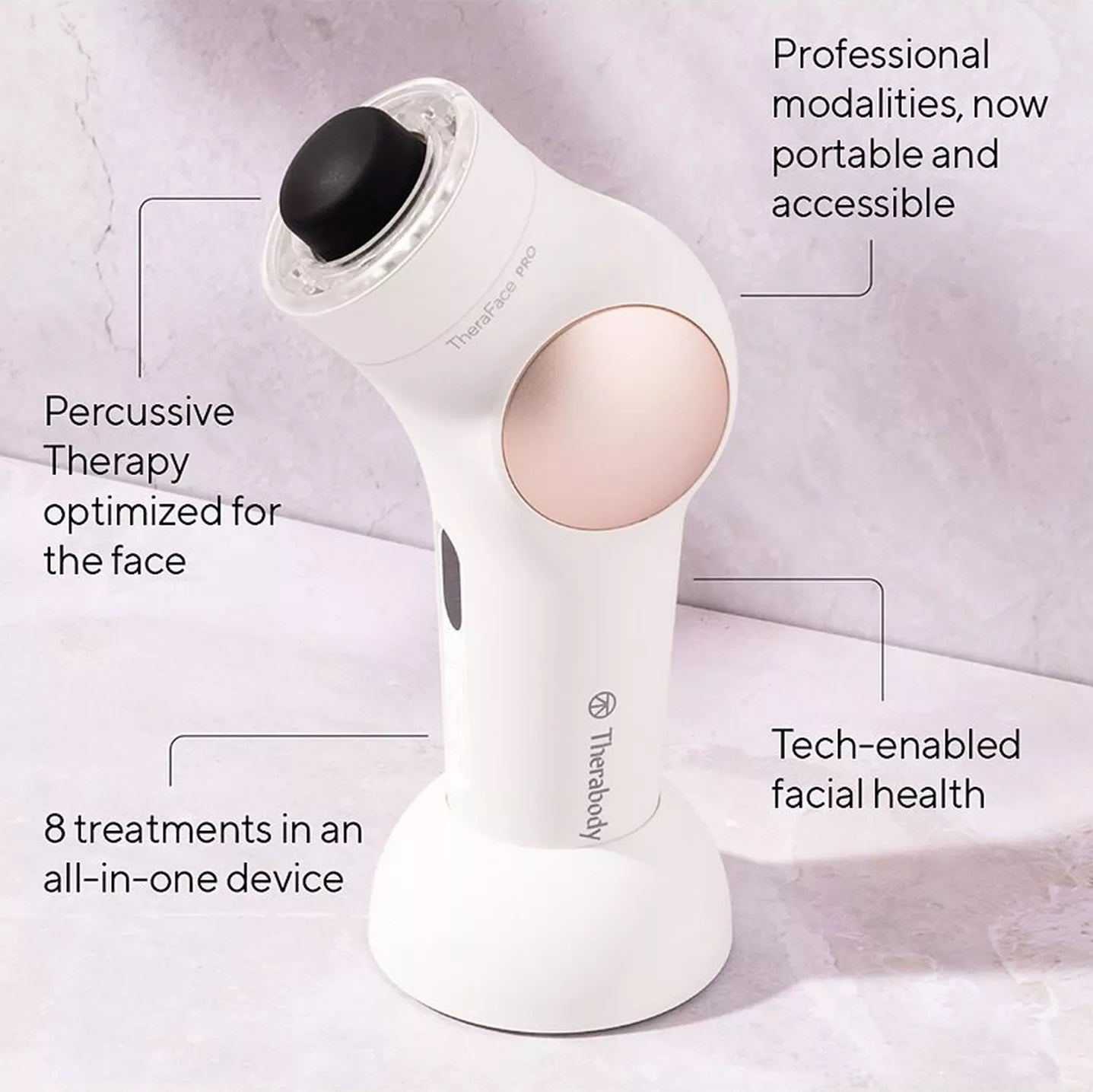 Theraface Pro -mikrovirta- ja infrapuna 8-in-1 -laite 6 Theraface Pro -mikrovirta- ja infrapuna 8-in-1 -laite