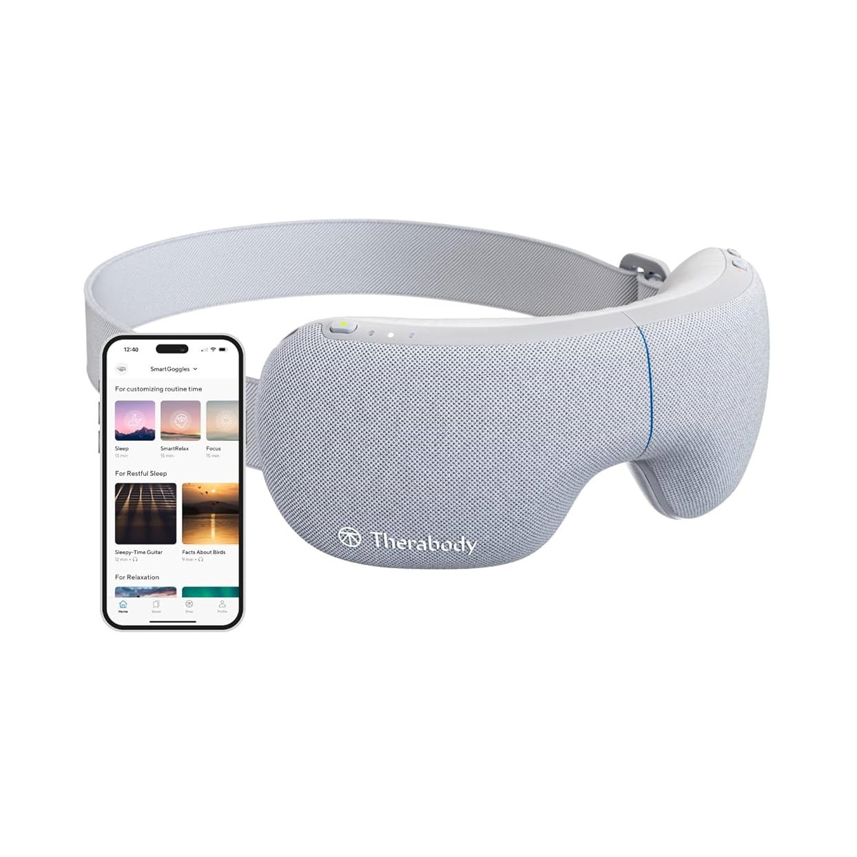 Silmien hierontalasit Therabody Smart Goggles 7 Silmien hierontalasit Therabody Smart Goggles